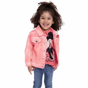 Disney’s Minnie Girl’s Denim Jacket & Tee Set